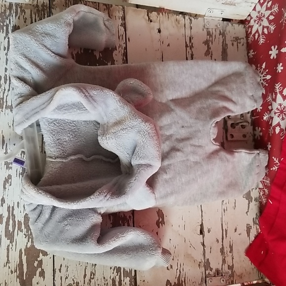 Disney Baby Mickey Mouse Grey Fleece Sleeper - Picture 5 of 5